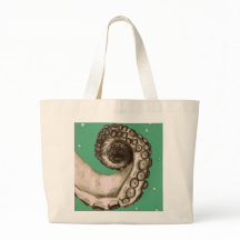 Vintage Grönt Nautical Octopus Tentacle