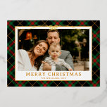 Vintage Grönt Tartan Play Photo jul<br><div class="desc">Skicka varmt önskemål den här julhelgen med den Vintage Grönten Tartan Play Photo Merriest jul-Helgdag Card. Med en charmerande grönt gingham, som har parats med mönster med ditt favoritfamiljefoto, blandar det här kortet sig av tidlös elegans med festiv cheer. Perfekt för att sprida helgdag glädje till vänner och familj, den...</div>