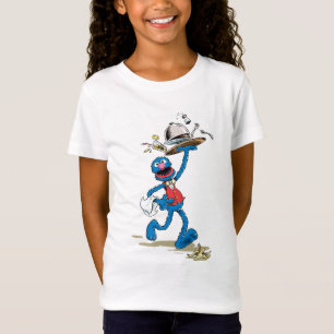 Vintage Grover Servitören T Shirt