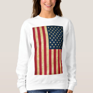 Vintage Grunge American Flagga T Shirt