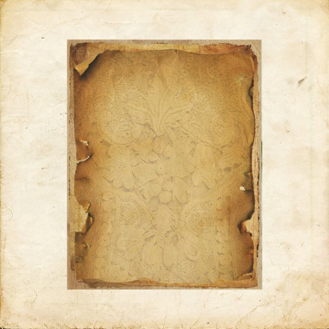 Vintage Grunge Snöre-klippbok Papper (Skapare uppladdad)