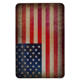 Vintage Grunge USA flagga kylmagnet Magnet