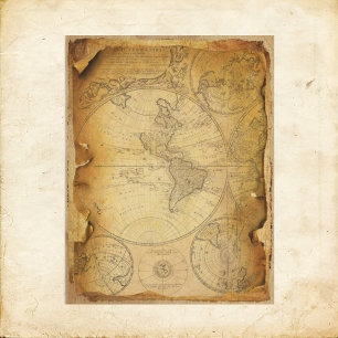 Vintage Grungy Karta Skrapbook Papper