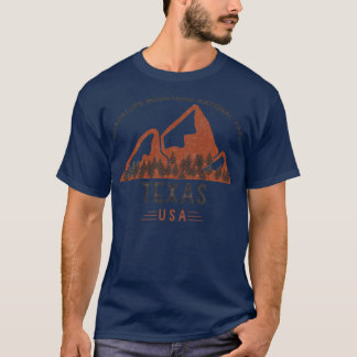 Vintage Guadalupe Mountains National Park Texas Cl T Shirt