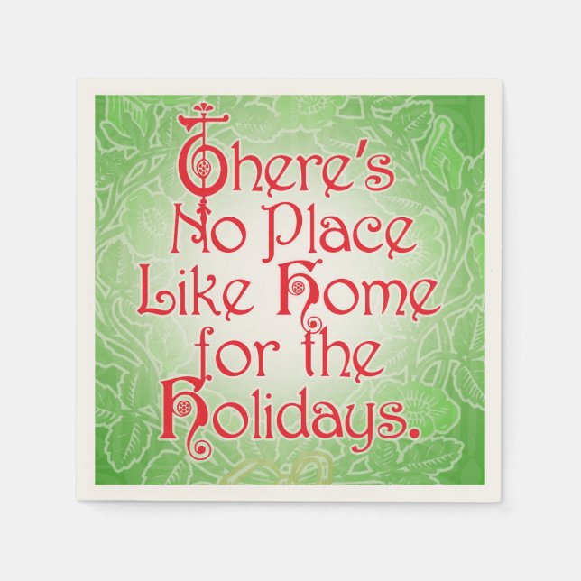 VINTAGE GUARD FÖR OZ CHRISTMAS NAPKINS PAPPERSSERVETT (Framsidan)