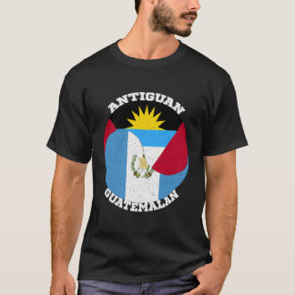 Vintage Guatemala Antiguan Flagga Antigua Guatemal T Shirt