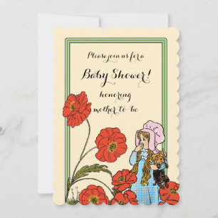Vintage-guide för Oz, Dorothy Toto, babystölder Inbjudningar