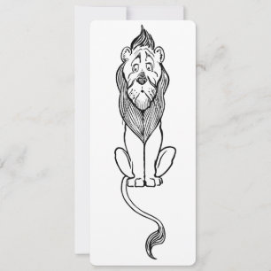 Vintage-guide för Oz Fairy Tale, fegt Lejon