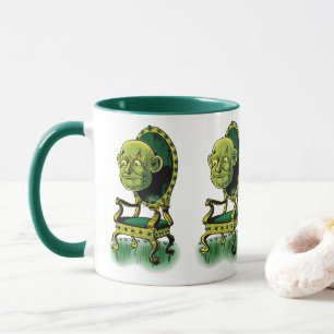 Vintage-guide för Oz, Grumpy-guide Emerald Throne Mugg