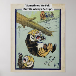 Vintage-guide för Oz - rotationsoffert Poster