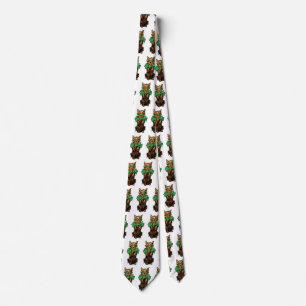 Vintage-guide för Oz Toto-Hund med Grönt Bow Slips