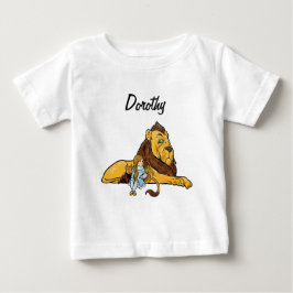Vintage-guiden för Oz, Dorothy och Toto med Lejon T-shirt