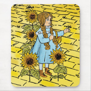 Vintage-guiden för Oz Fairy Tale Dorothy Sunwers Musmatta