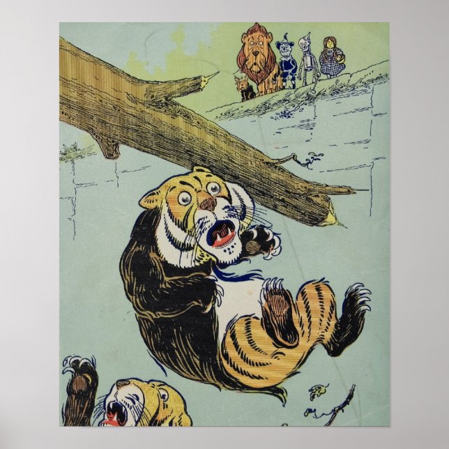 Vintage-guiden för Oz Poster (Framsidan)