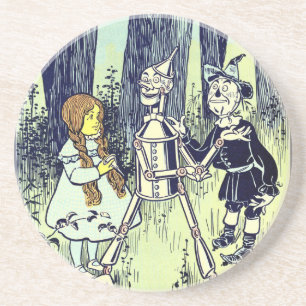 Vintage-guiden i Oz, Dorothy möter Tinman Underlägg Sandsten