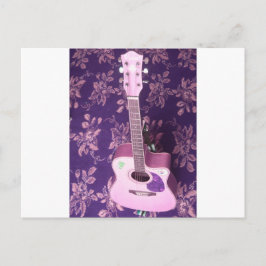 Vintage Guitar: African Vibe Stil Dream Vykort
