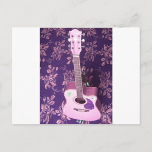 Vintage Guitar: African Vibe Stil Dream Vykort