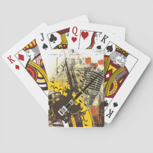 Vintage Guitar Spelkort