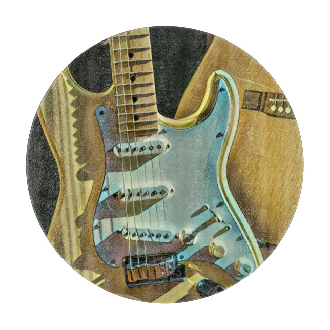 Vintage guitarist birthday gift (Framsidan)