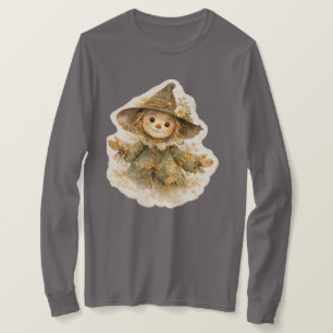 Vintage Guld Äng Långärmad T-Shirt