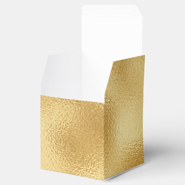 Vintage Guld Glam Bröllop, Party, Möhippa Presentaskar (Öppnad)