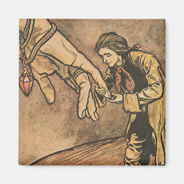 Vintage Gullivers resor av Arthur Rackham Magnet