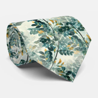 Vintage Gult Blommigt Löv Plant Slips