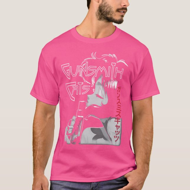 Vintage Gunsmith Cats T Shirt (Framsida)