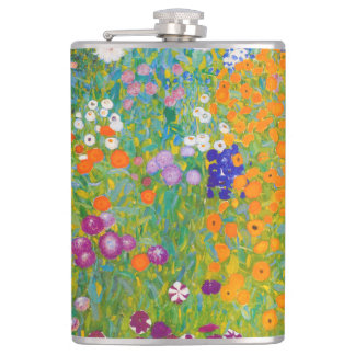 Vintage Gustav Klimt stilhage blomsterkonst Fickplunta