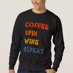 Vintage Gy för Upprepa Fitness Cyclist-centrifuger Lång Ärmad Tröja