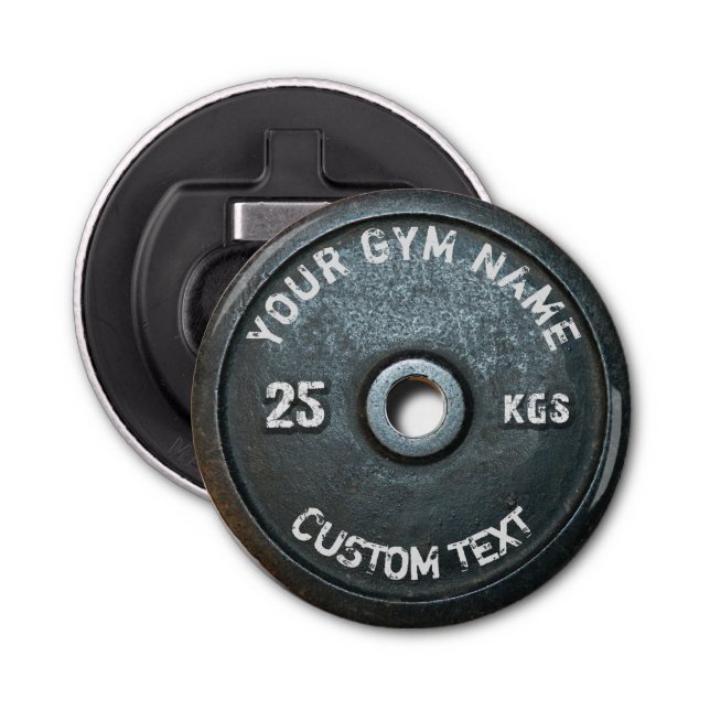 Vintage Gym Owner eller User Fitness Funny Flasköppnare (Framsidan)