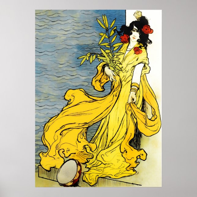 Vintage Gypsy Antique Poster (Framsidan)