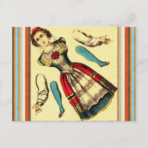 Vintage Gypsy Vykort