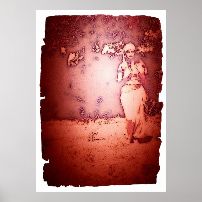 Vintage Gypsy Woman Poster (Framsidan)