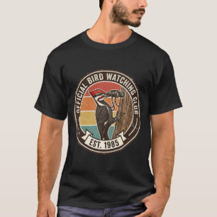 Vintage Hackspett "Fågelskådarklubb" 1985 T Shirt