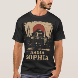 Vintage Hagia Sophia | Istanbul Landmark Art T Shirt