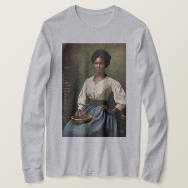 Vintage Hair T Shirt (Design framsida)