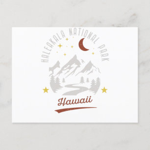 Vintage Haleakala nationalpark Hawaii Vykort