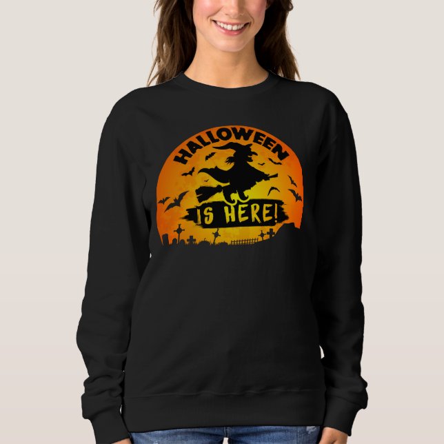 VINTAGE HALLOWEEN ÄR HÄR T SHIRT (Framsida)