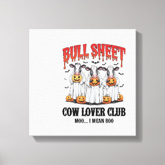 Vintage Halloween Bull-ark Canvastryck