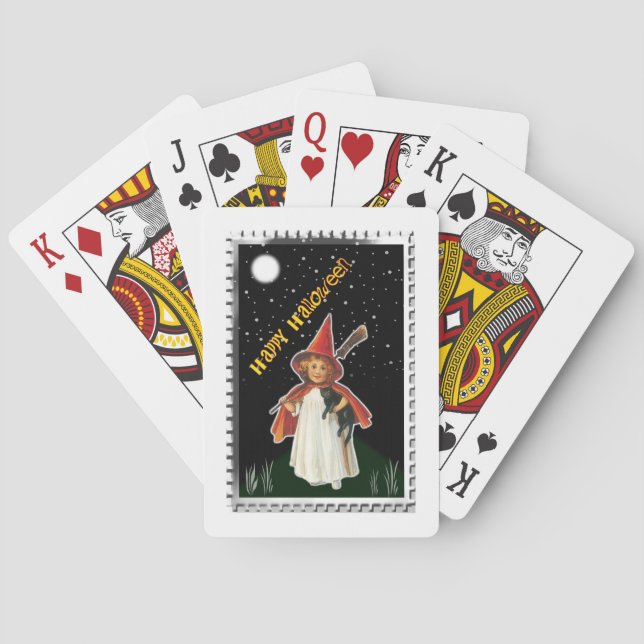 Vintage Halloween  Casinokort (Baksidan)
