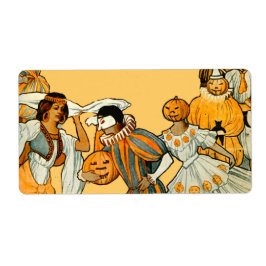 Vintage Halloween Costume Party Fraktsedel