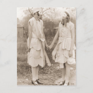 Vintage Halloween Costumes Vykort