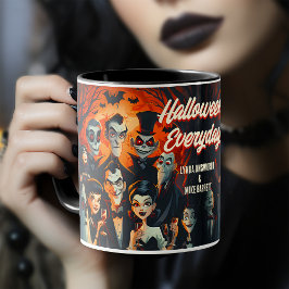 Vintage Halloween daglig 50-sekunders kostym Mugg