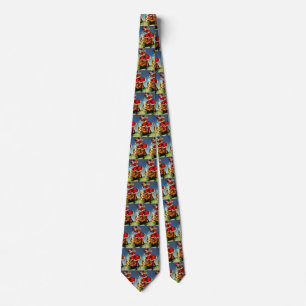 Vintage Halloween damen i rött Slips