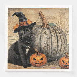 Vintage Halloween Ephemera Pappersservett