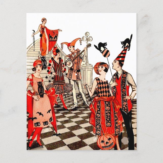 Vintage Halloween fest (Framsida)