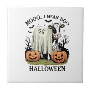 Vintage Halloween gårdsko Kakelplatta
