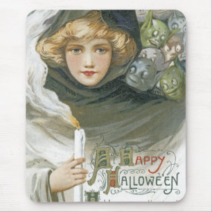 Vintage Halloween Girl Musmatta