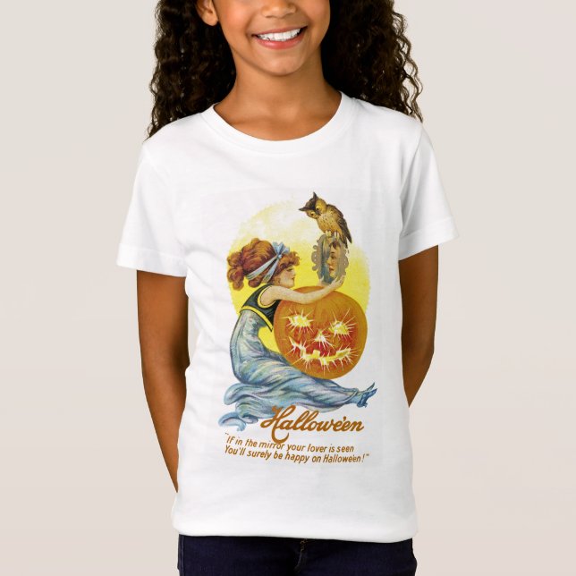 Vintage Halloween Glamour Tee (Framsida)